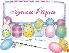 Gif animé joyeuses Pâques oeuf